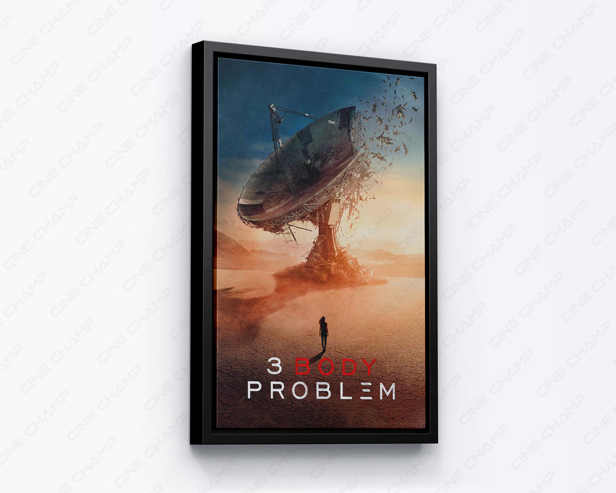 3 Body Problem Futuristic Canvas Print