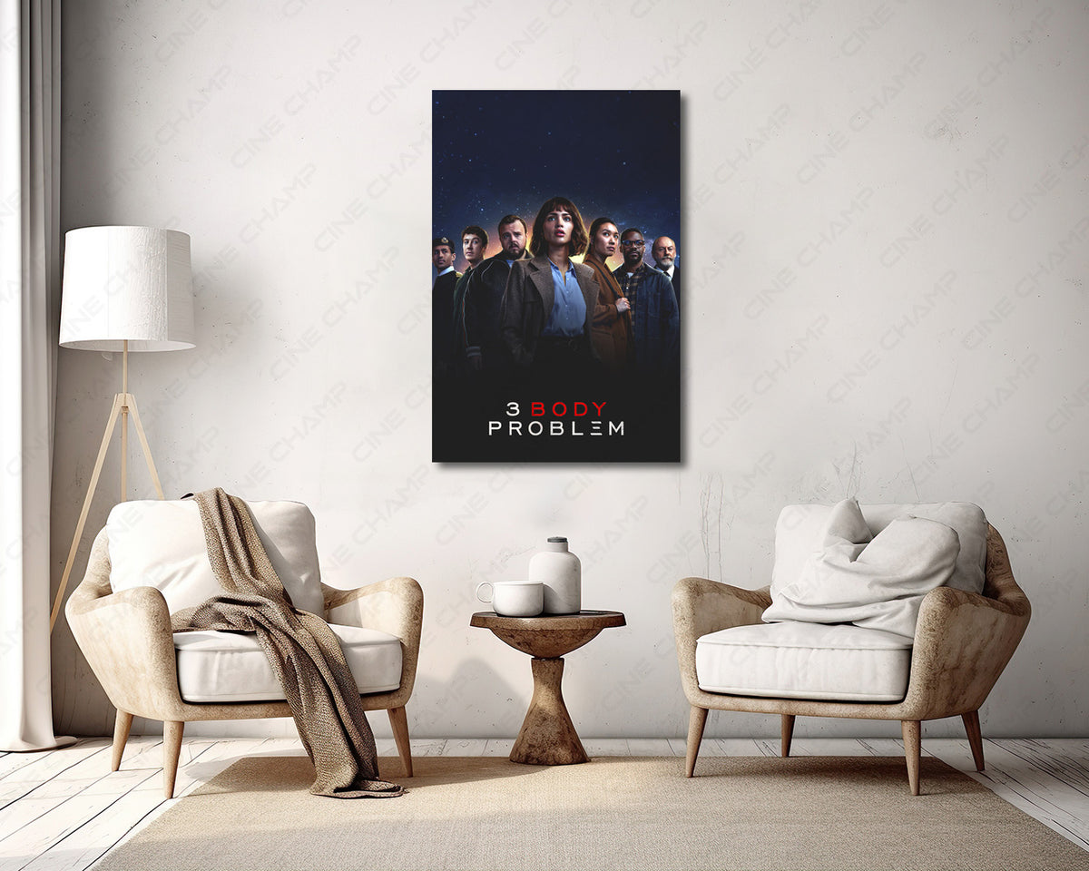 3 Body Problem Futuristic Movie Artwork