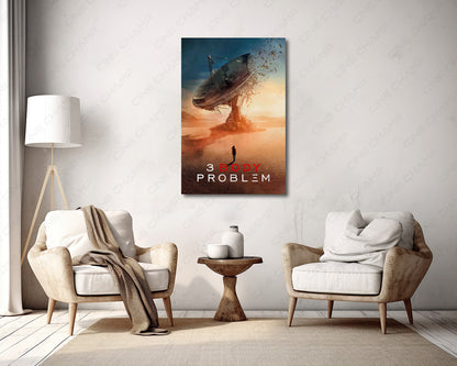 3 Body Problem Netflix Series Canvas