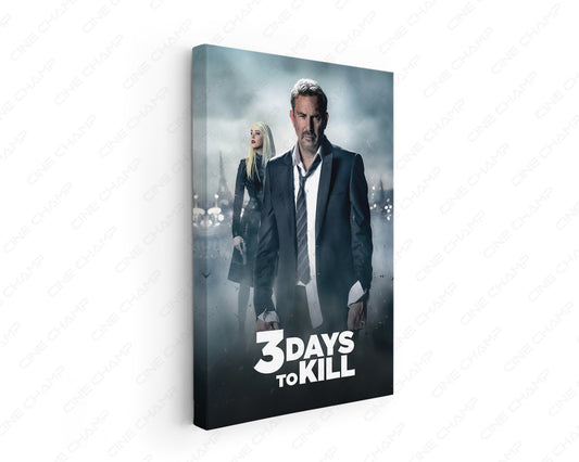3 Days to Kill Canvas Wall Art