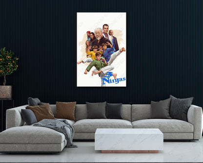 3 Ninjas Classic Movie Canvas Print