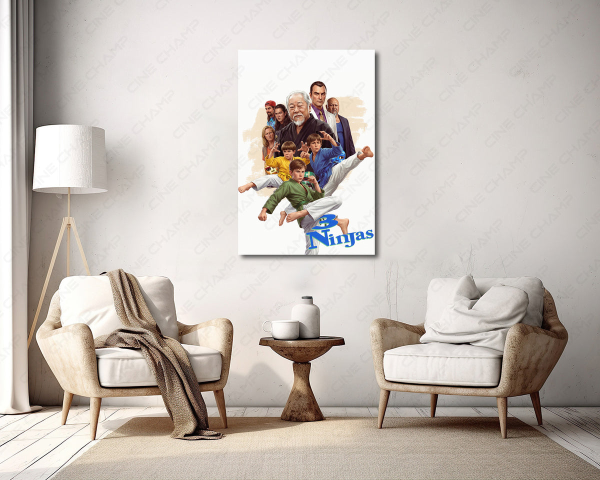 3 Ninjas Family Movie Artwork