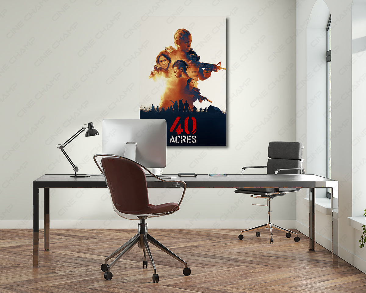 40 Acres Movie Poster Artwork