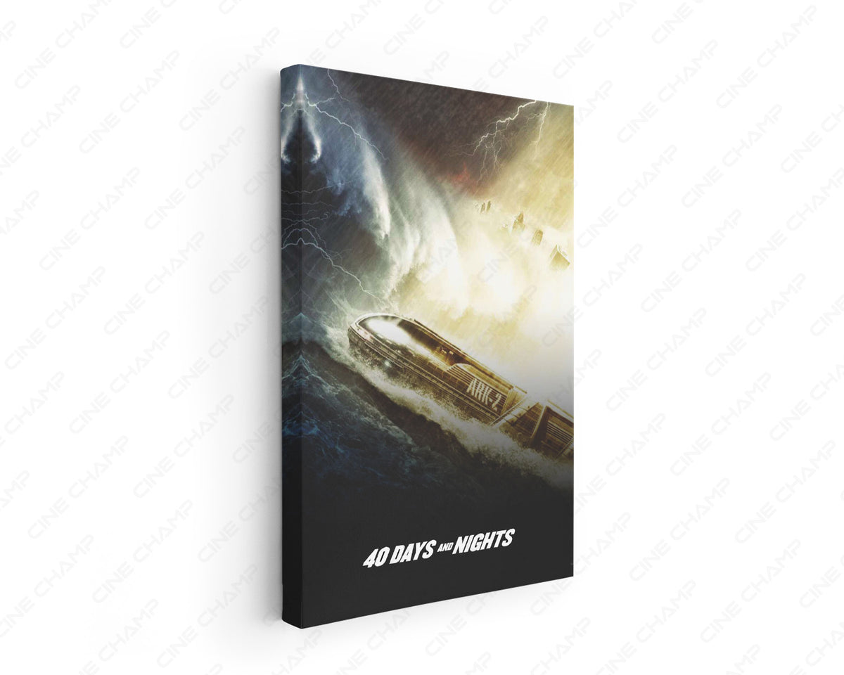 40 Days and Nights Canvas Wall Art