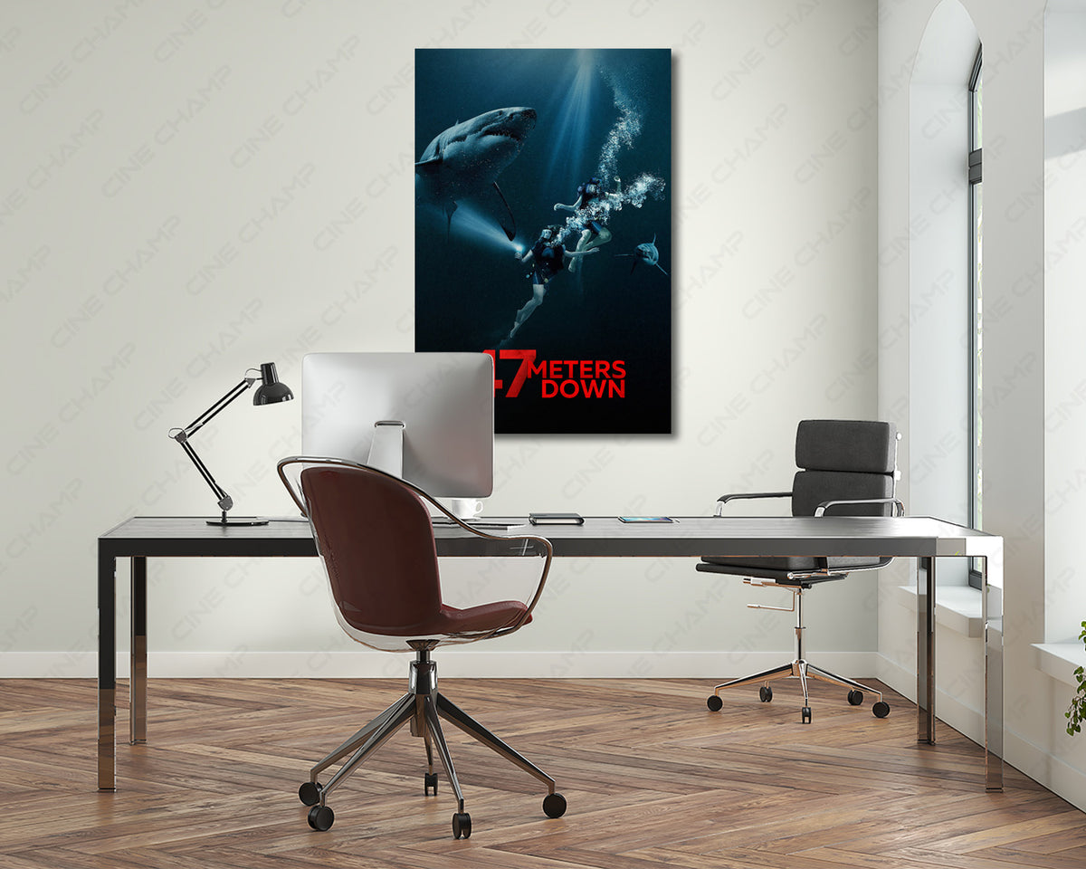 47 Meters Down Canvas Print