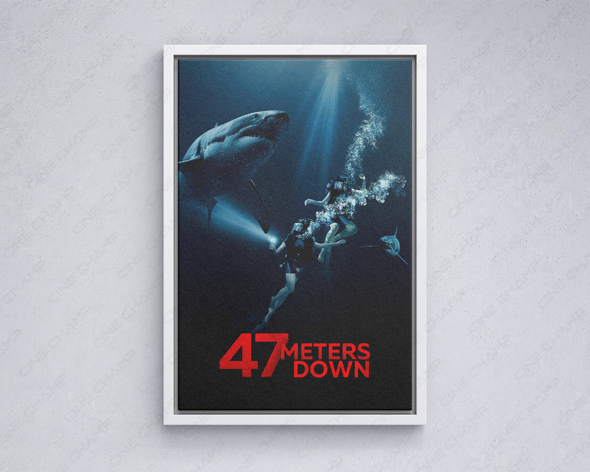 47 Meters Down Shark Movie Artwork
