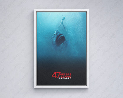47 Meters Down Uncaged Shark Artwork