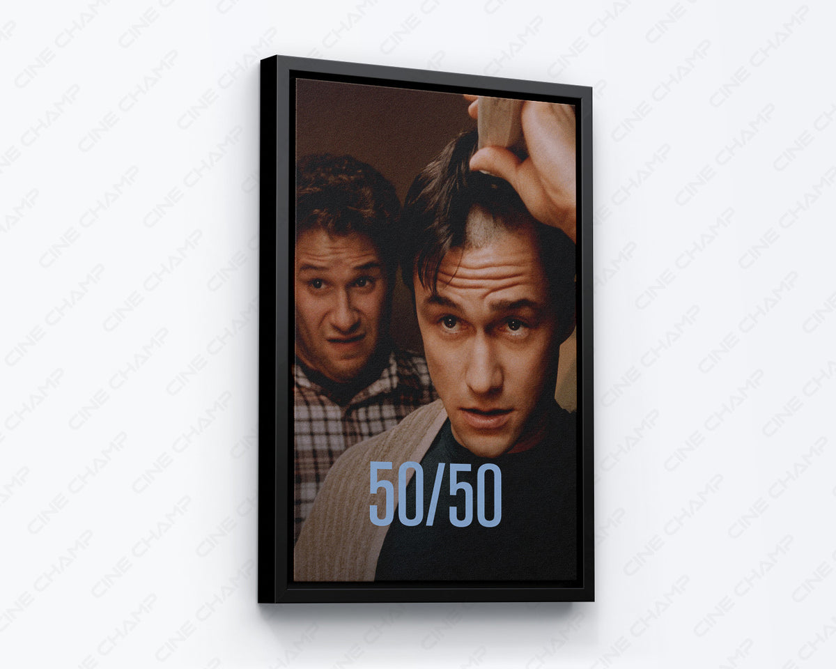 50/50 Canvas Wall Art Emotional Comedy Drama Movie Home Decor