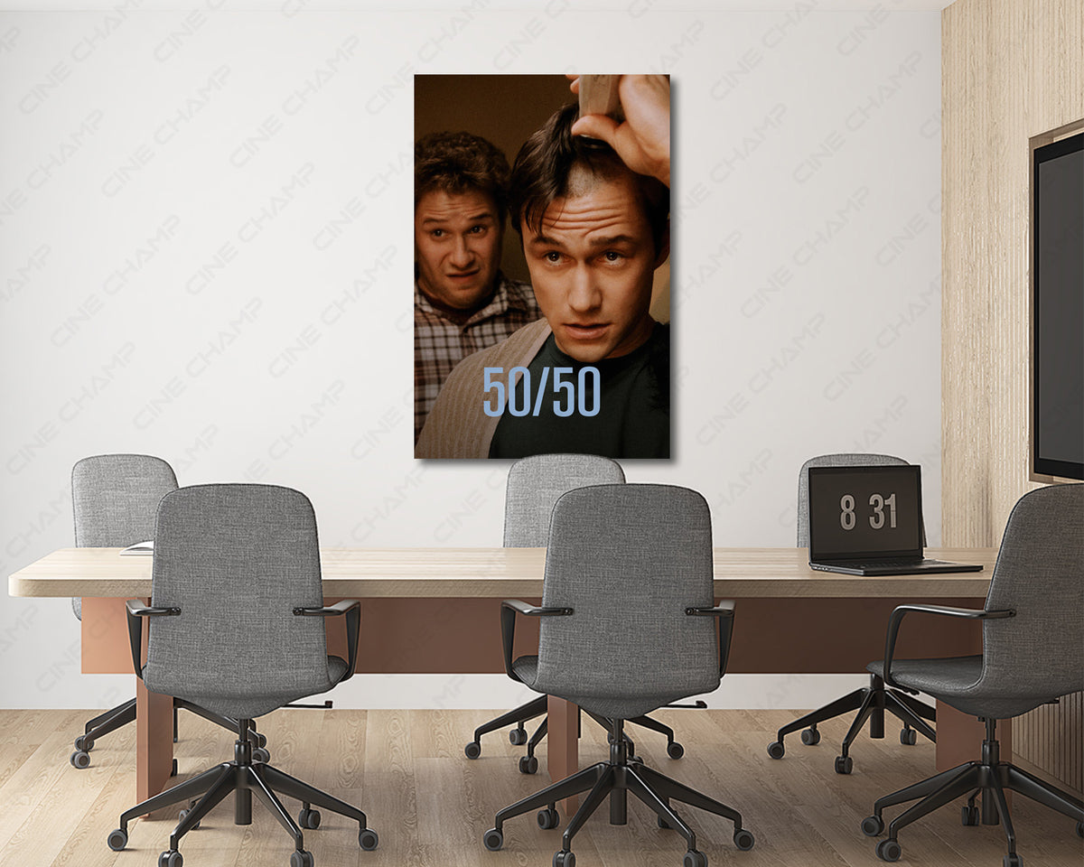 50/50 Canvas Wall Art Emotional Comedy Drama Movie Home Decor