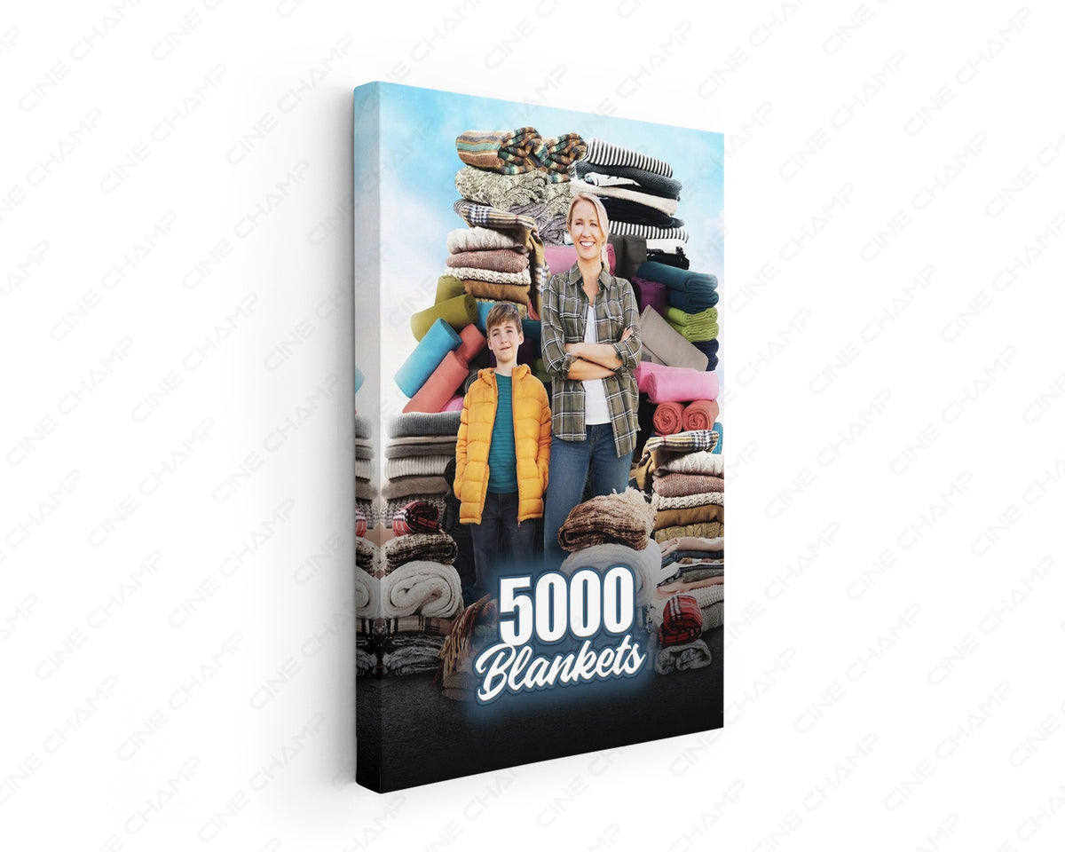 5000 Blankets Canvas Wall Art