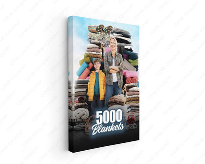 5000 Blankets Canvas Wall Art