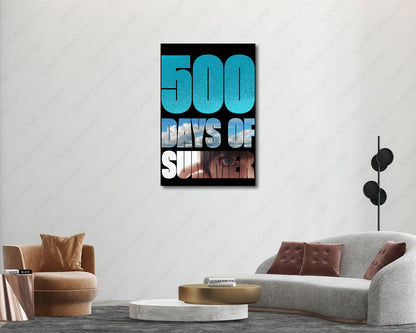 500 Days of Summer Bedroom Wall Art