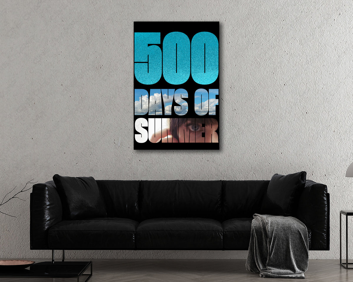 500 Days of Summer Indie Movie Canvas