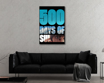 500 Days of Summer Indie Movie Canvas