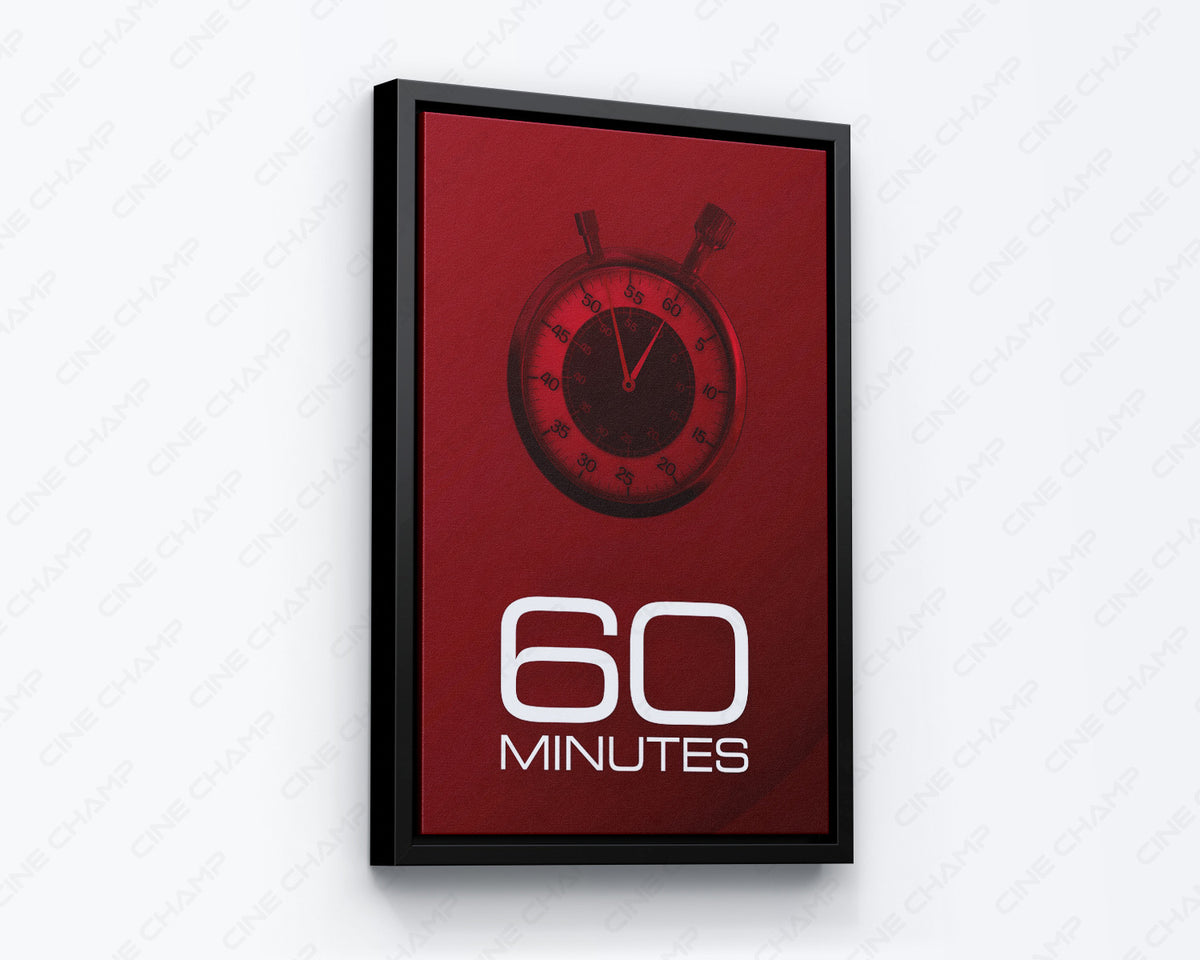 60 Minutes Canvas Wall Art