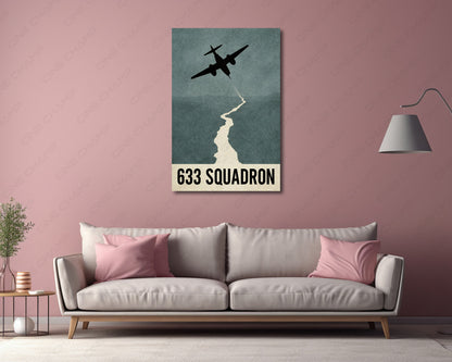633 Squadron Aviation Wall Art