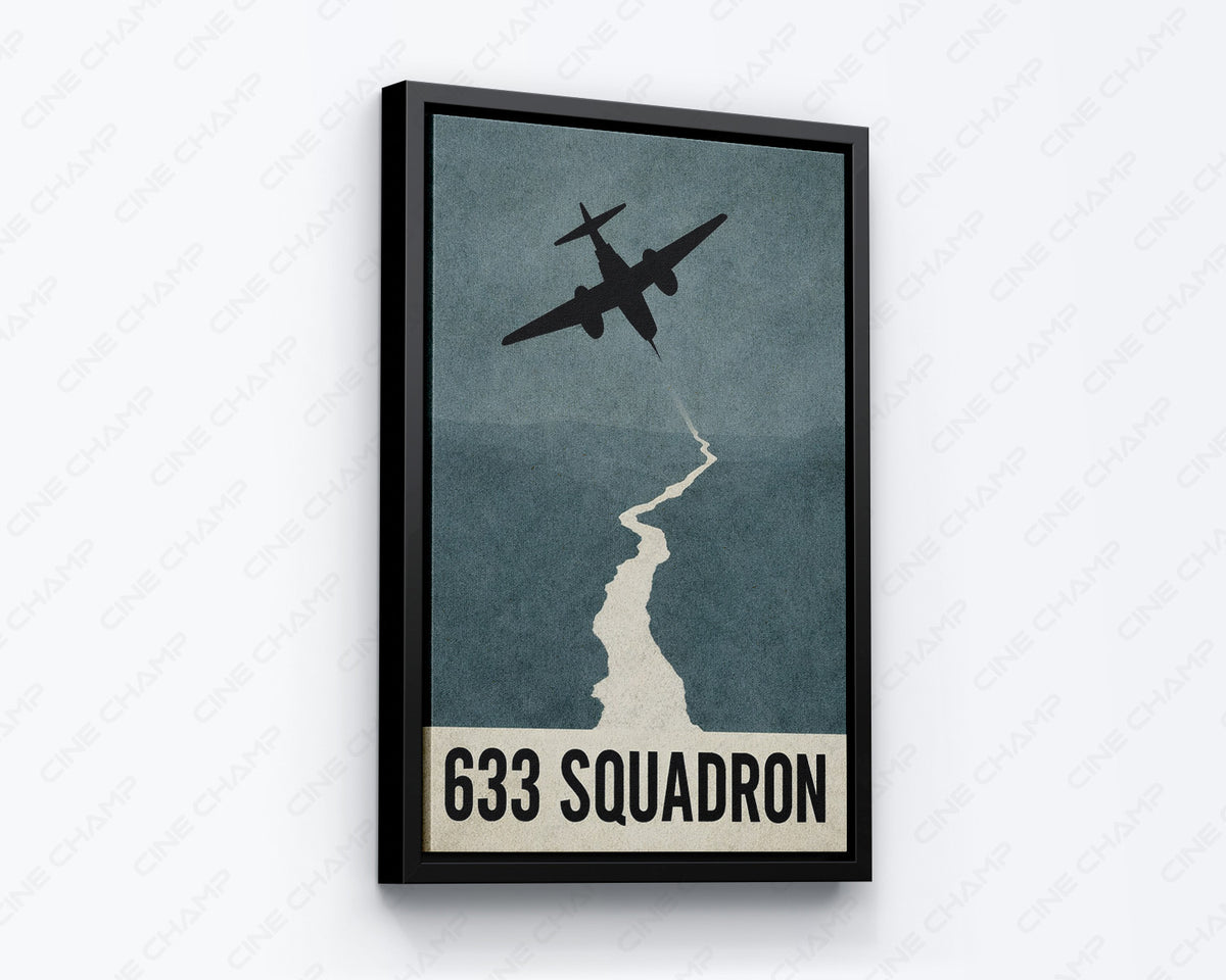 633 Squadron War Movie Canvas Print