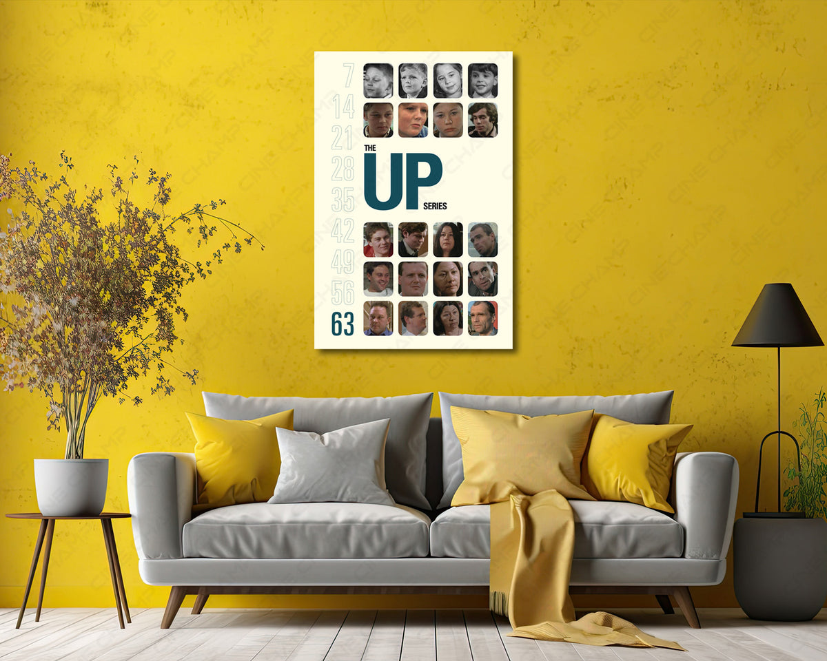 63 Up Canvas Wall Art Inspiring Documentary Home Decor
