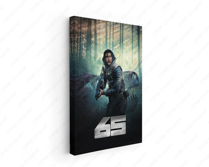 65 Canvas Wall Art Dinosaur Survival Sci-Fi Home Decor