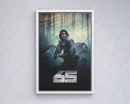 65 Canvas Wall Art Dinosaur Survival Sci-Fi Home Decor