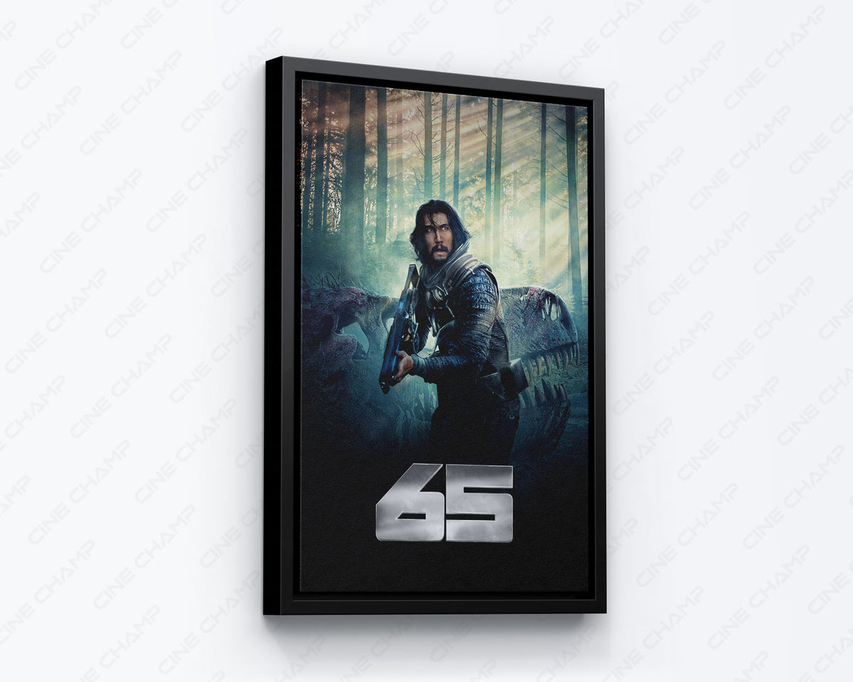 65 Canvas Wall Art Dinosaur Survival Sci-Fi Home Decor