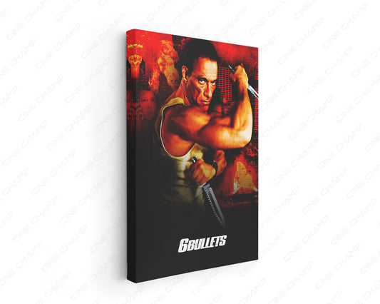 6 Bullets Canvas Wall Art