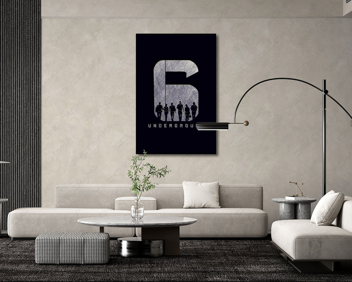 6 Underground Cinematic Canvas Print
