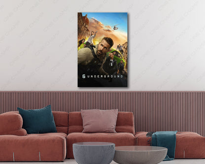 6 Underground Movie Canvas Print