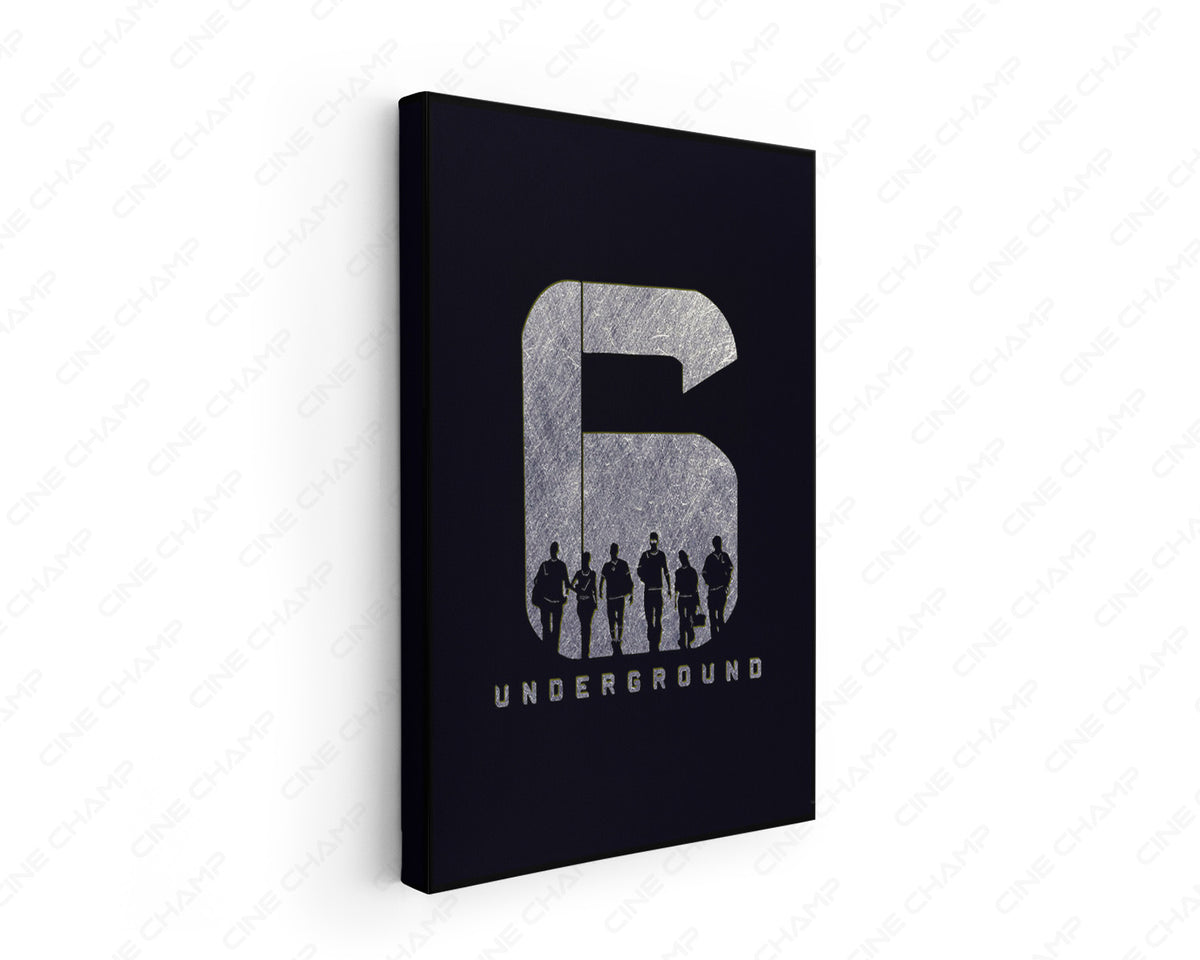 6 Underground Movie Poster Artwork