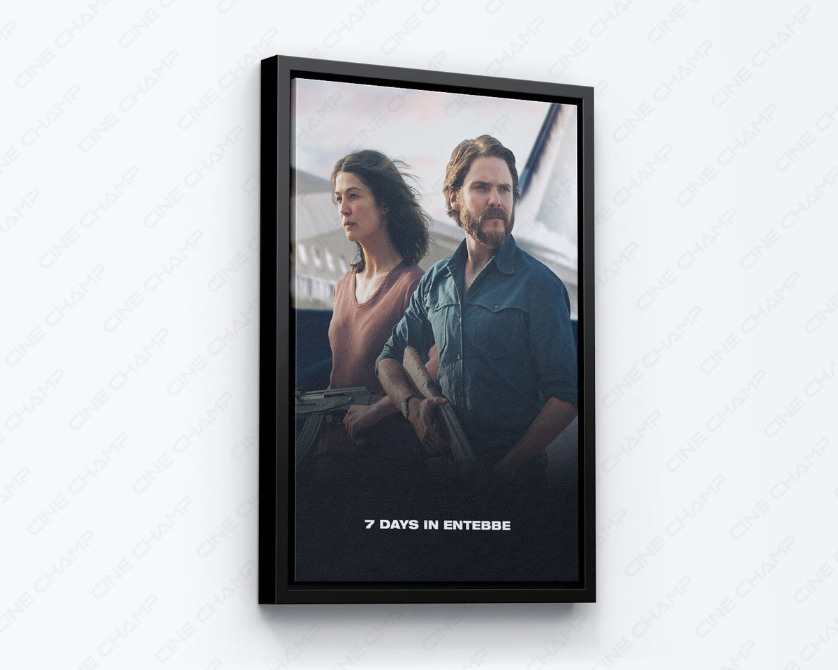 7 Days in Entebbe Movie Canvas Print