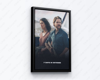7 Days in Entebbe Movie Canvas Print