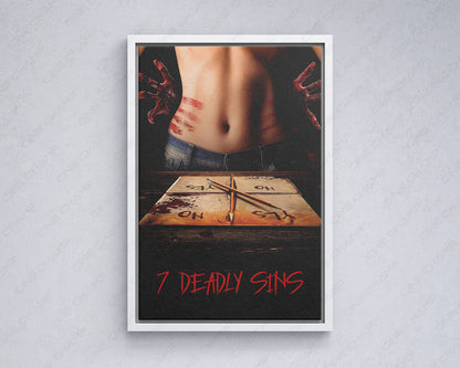 7 Deadly Sins Horror Artwork