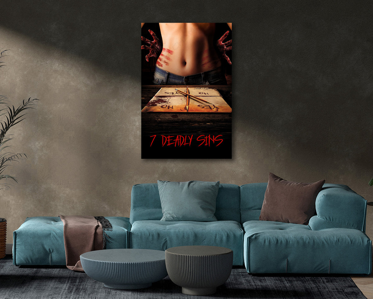7 Deadly Sins Movie Canvas Print