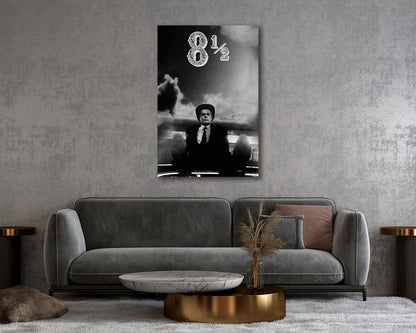 8½ Federico Fellini Movie Canvas