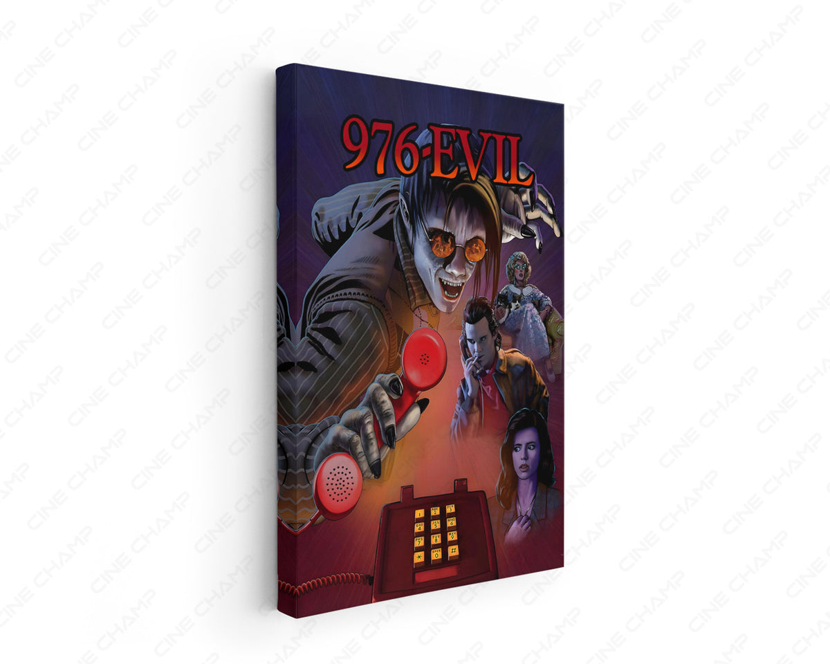 976-EVIL Canvas Wall Art