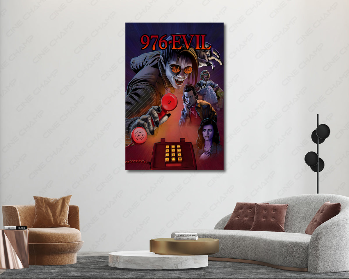 976-EVIL Cult Horror Wall Art