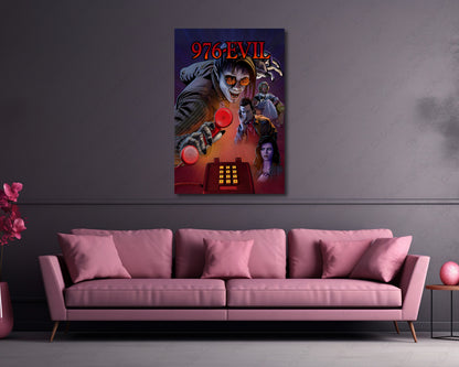 976-EVIL Horror Movie Canvas Print