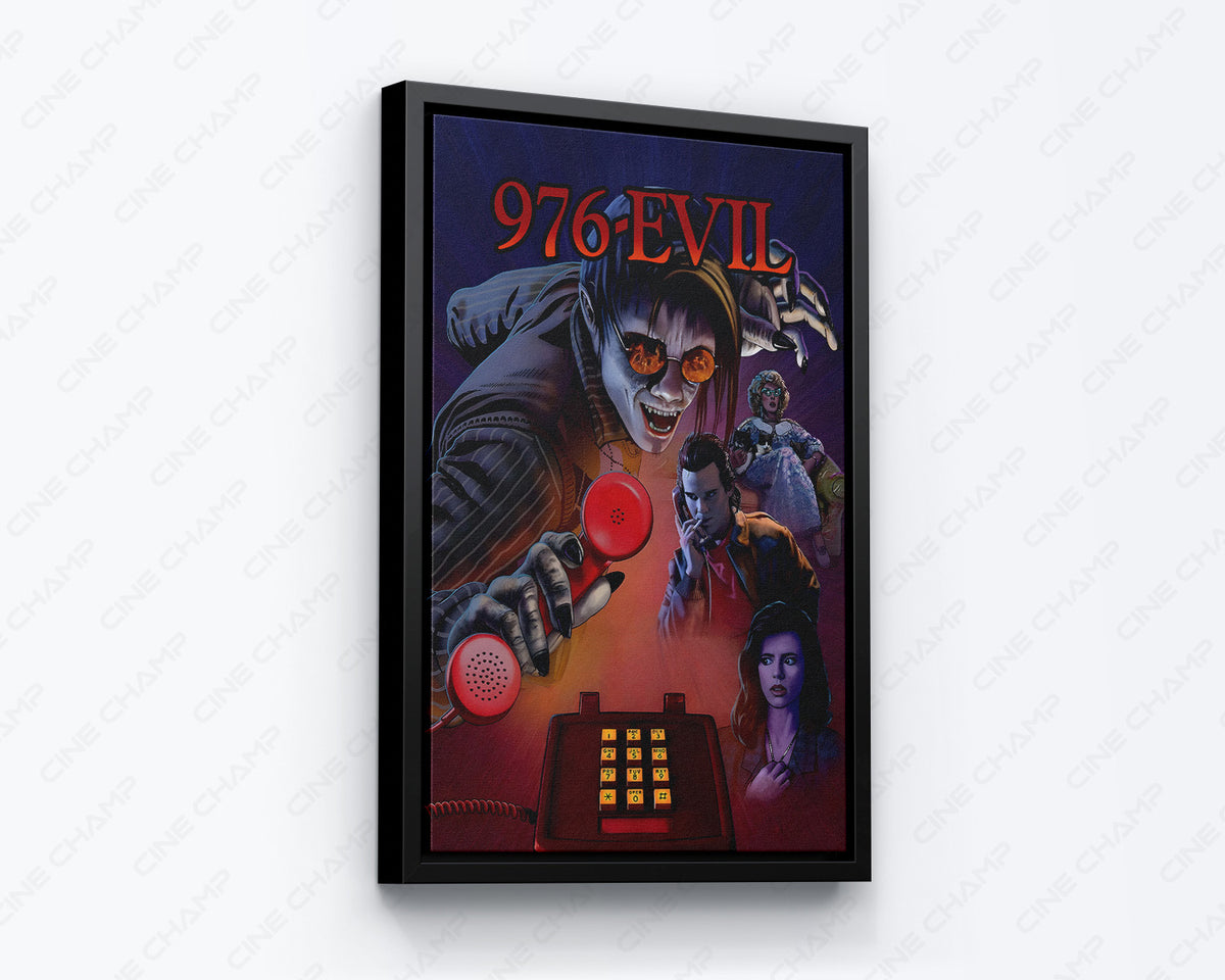 976-EVIL Movie Poster Canvas