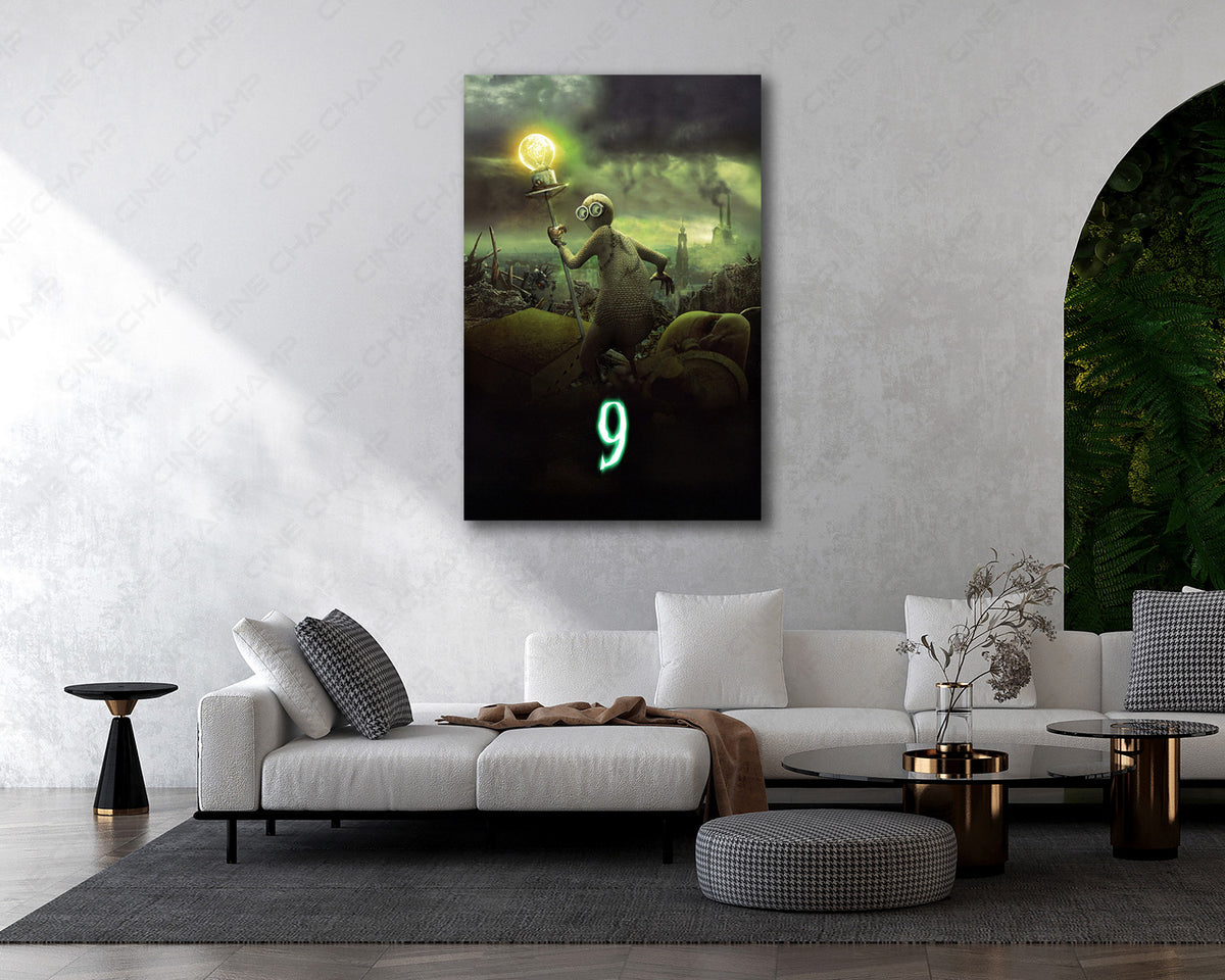 9 Animated Movie Canvas Print
