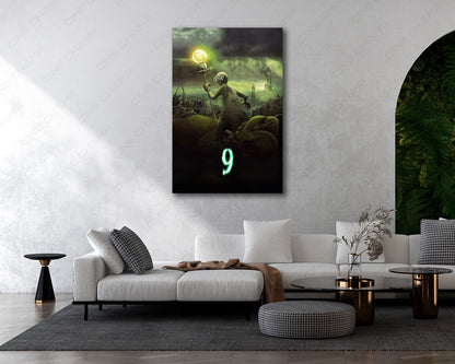9 Animated Movie Canvas Print