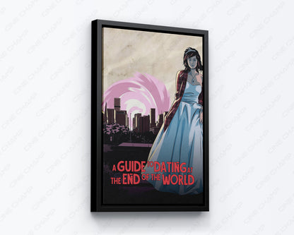 A Guide to Dating at the End of the World Canvas Wall Art