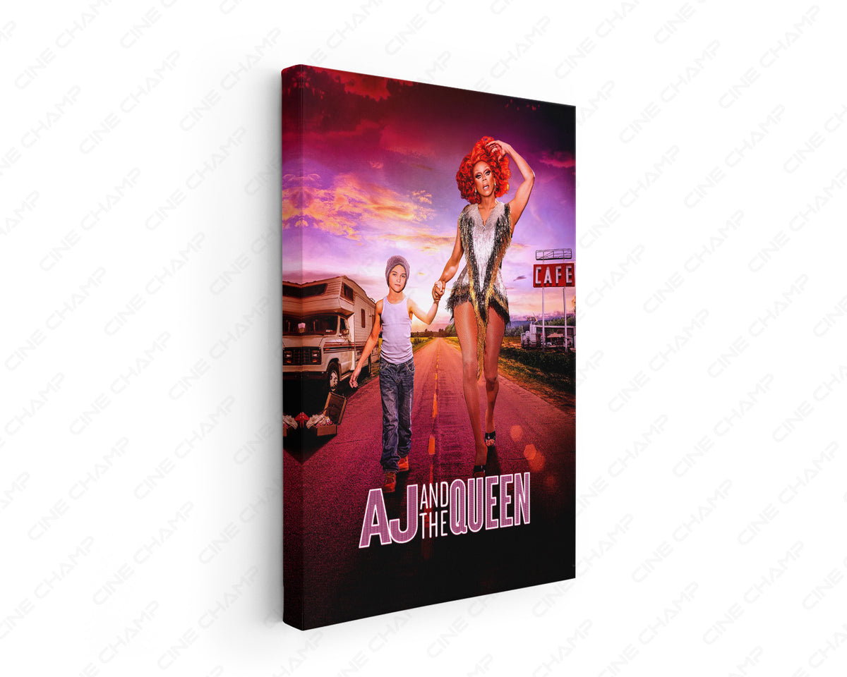 AJ and the Queen Canvas Wall Art