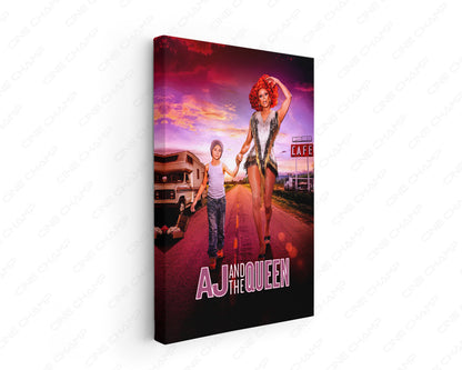 AJ and the Queen Canvas Wall Art