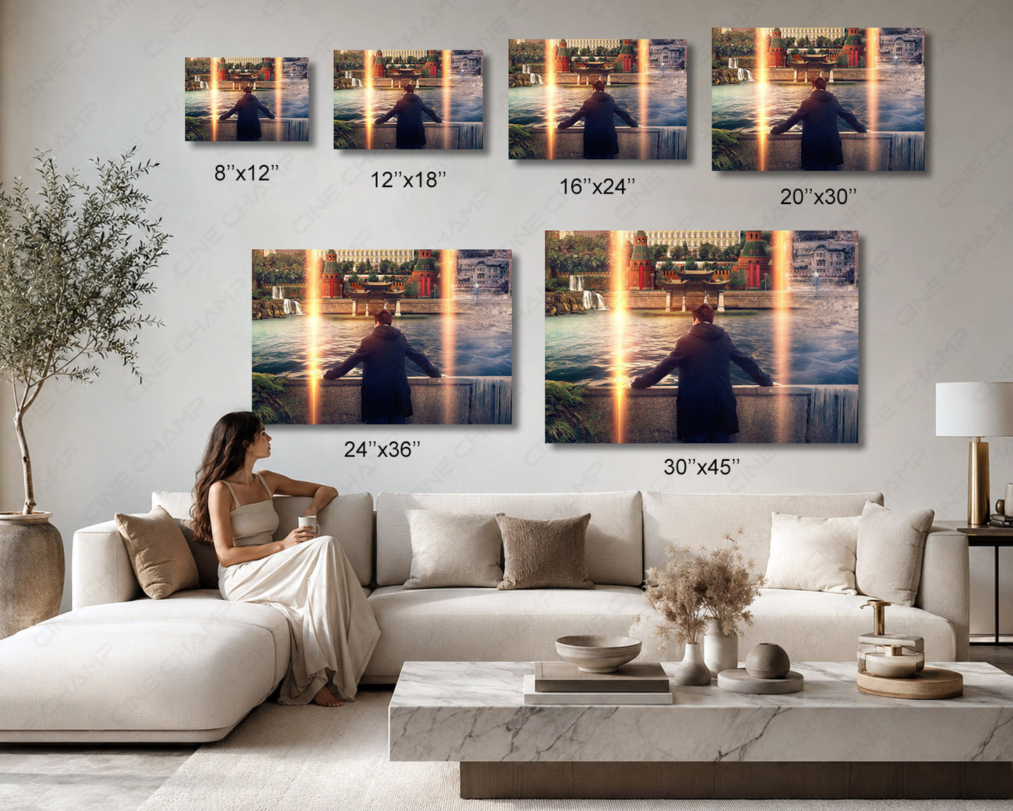 A Rough Draft Canvas Print