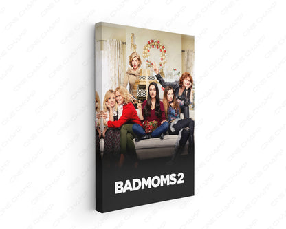 A Bad Moms Christmas Canvas Wall Art