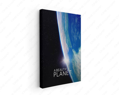 A Beautiful Planet Canvas Wall Art