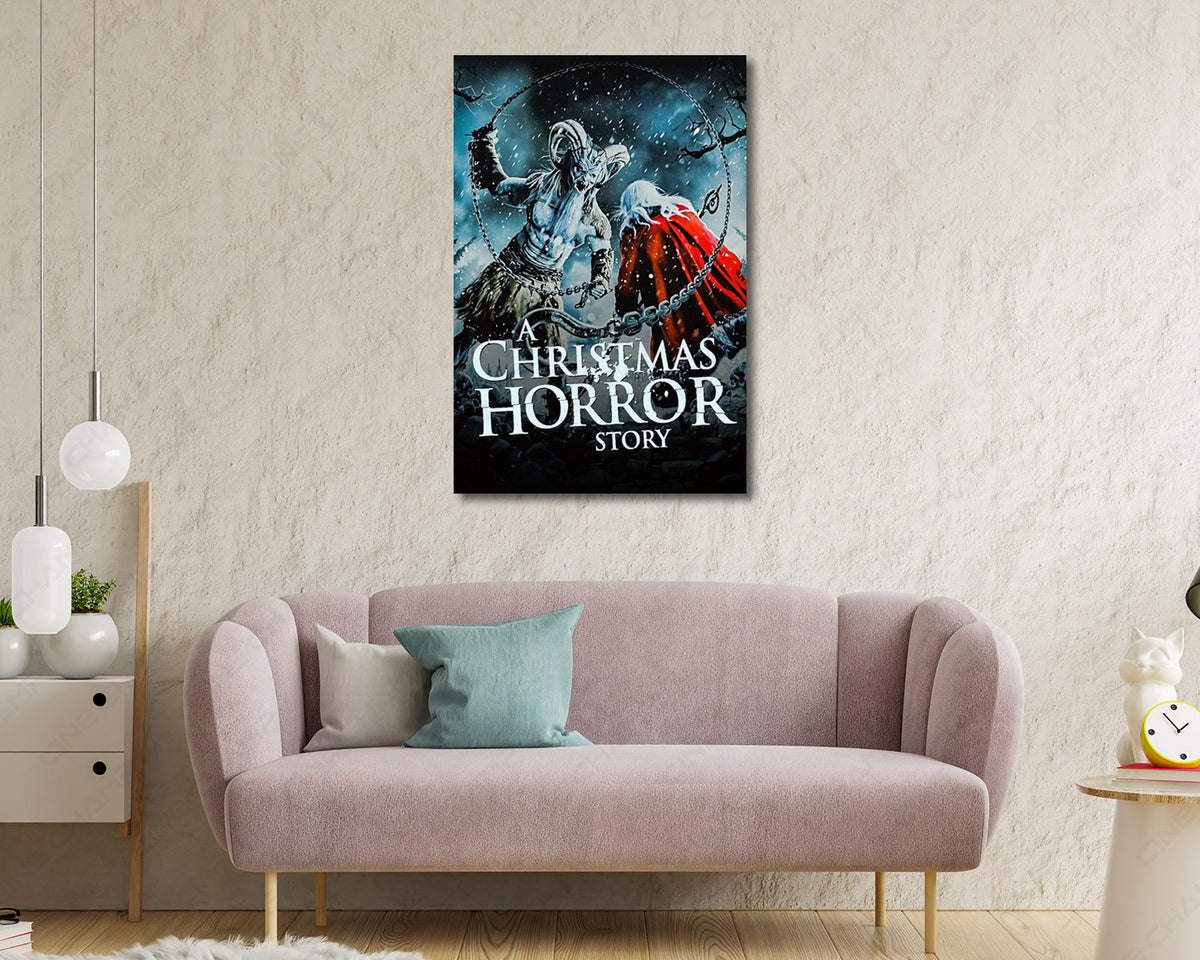 A Christmas Horror Story Horror Movie Canvas
