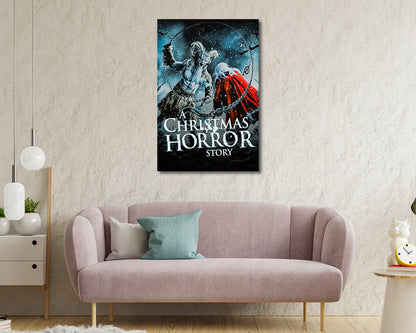 A Christmas Horror Story Horror Movie Canvas