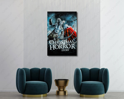 A Christmas Horror Story Poster Canvas