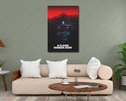 A Classic Horror Story Italian Horror Canvas